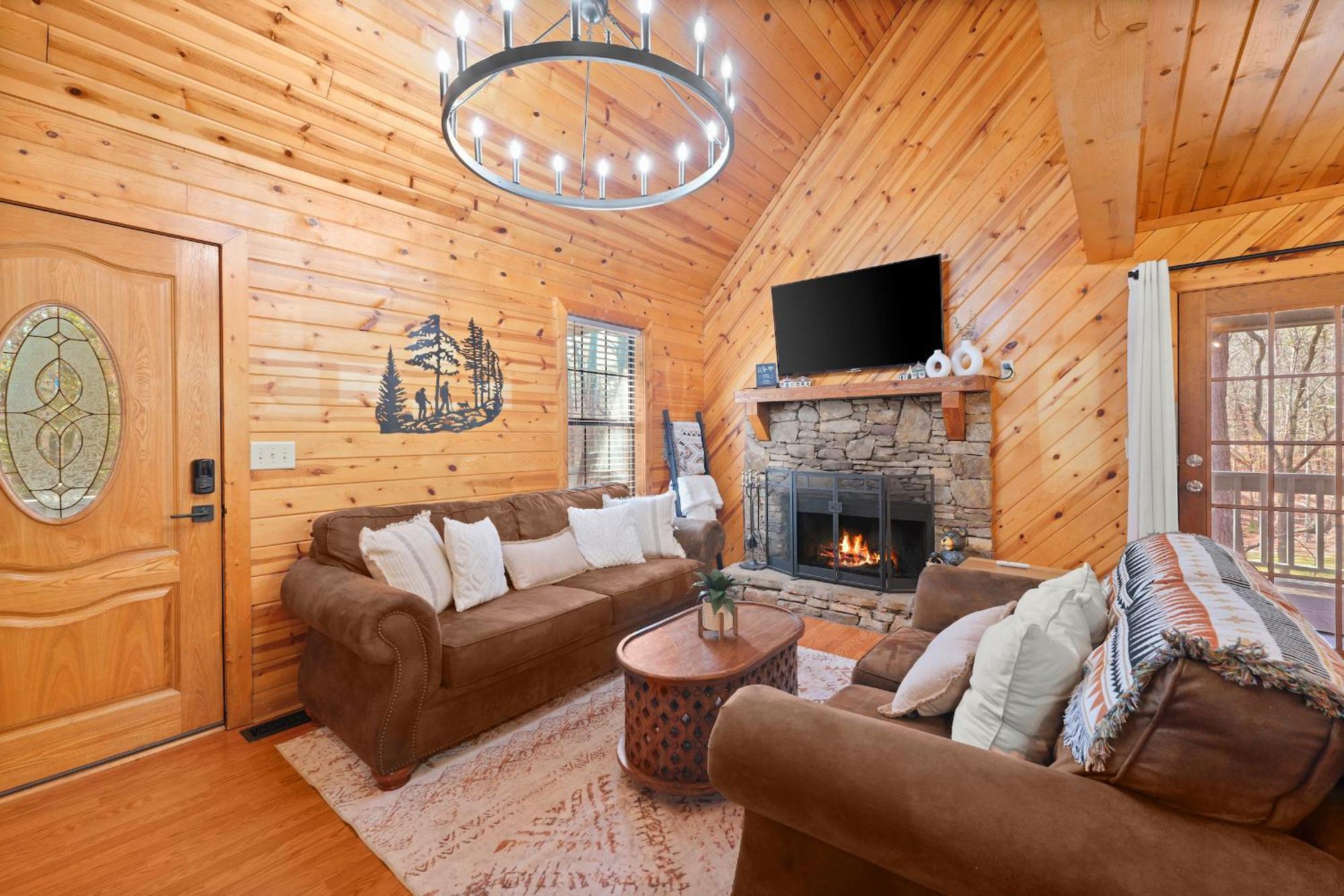 Firefly Lodge - Cozy 4 Bedroom Cabin Minutes To Helen Sautee Nacoochee Экстерьер фото