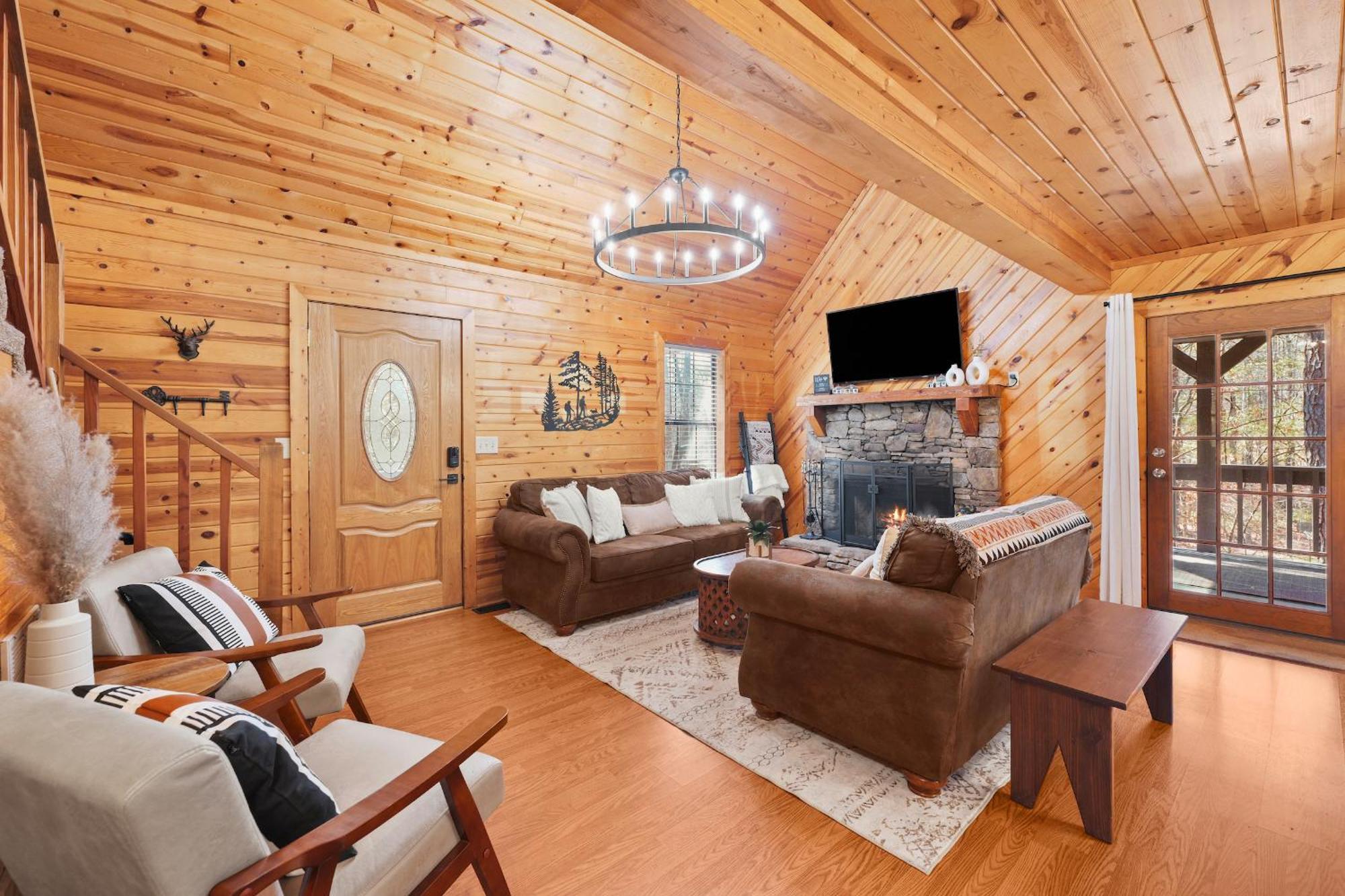 Firefly Lodge - Cozy 4 Bedroom Cabin Minutes To Helen Sautee Nacoochee Экстерьер фото